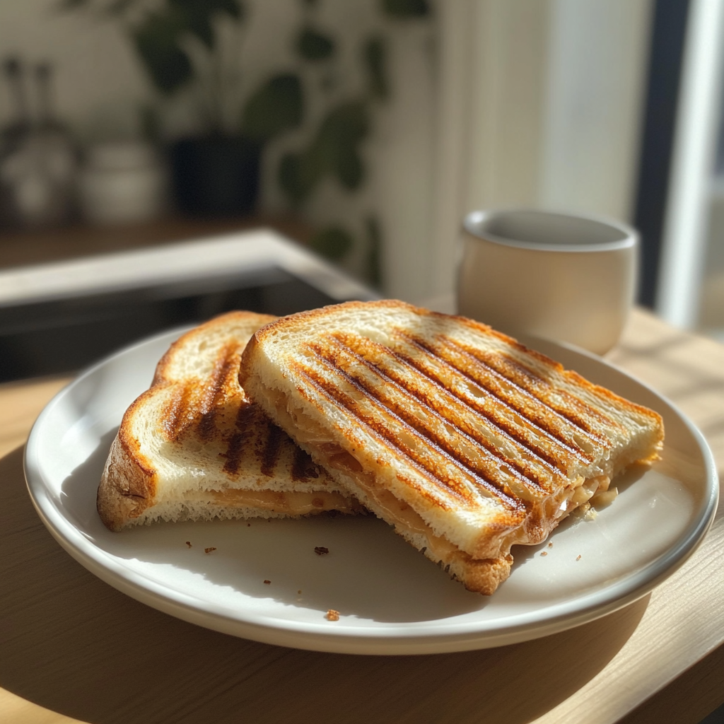 Toasted sandwiches on a plate | Source: no source