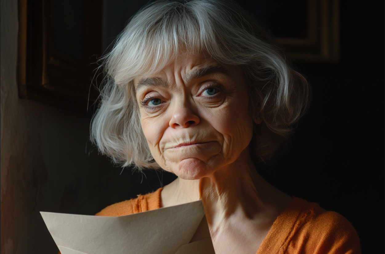 A woman opening a letter | Source: No source