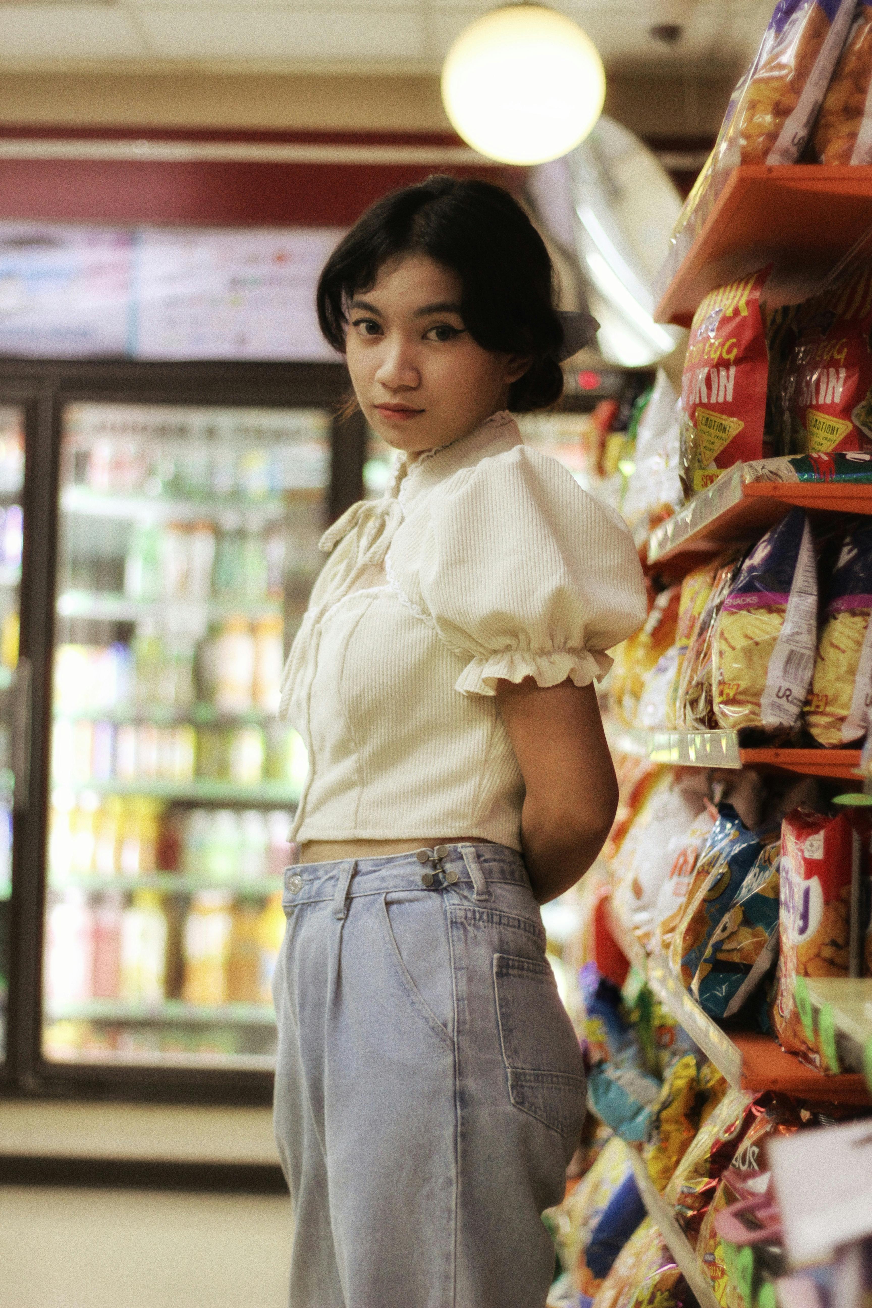 A serious woman at a store | Source: Pexels