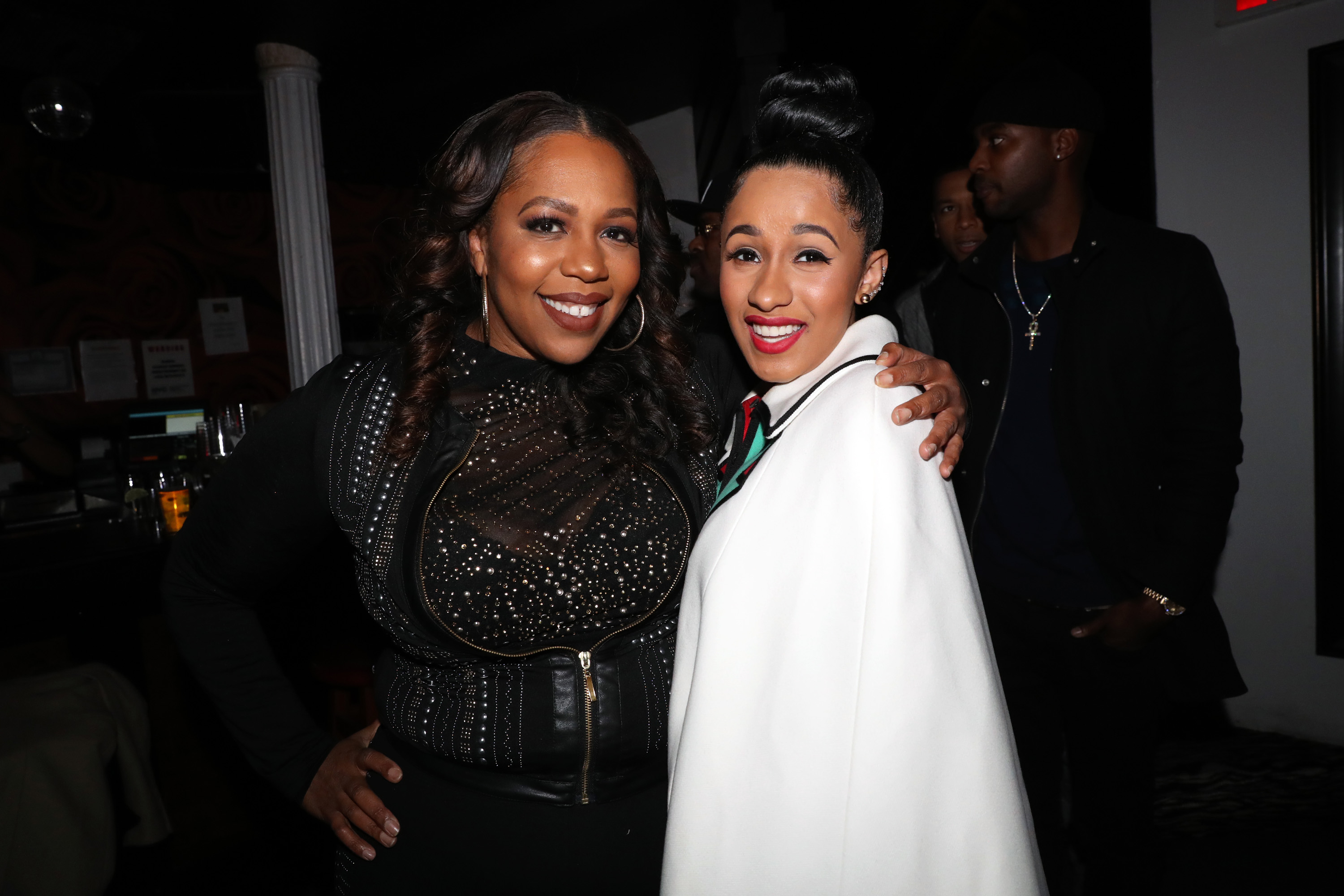 Dr. Catrise Austin and recording artist Cardi B attend the "Love & Hip Hop" special screening on November 21, 2016 | Source: Getty Images