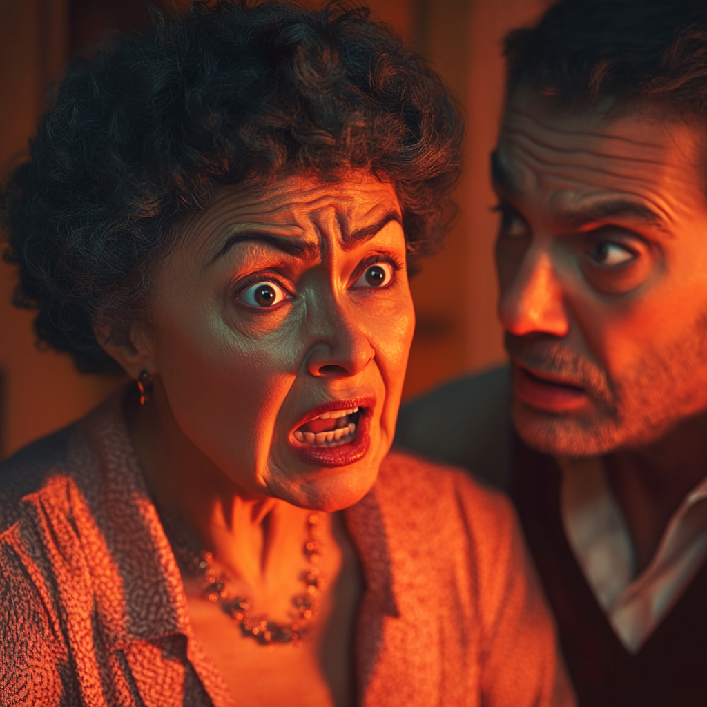 An annoyed older couple | Source: No source