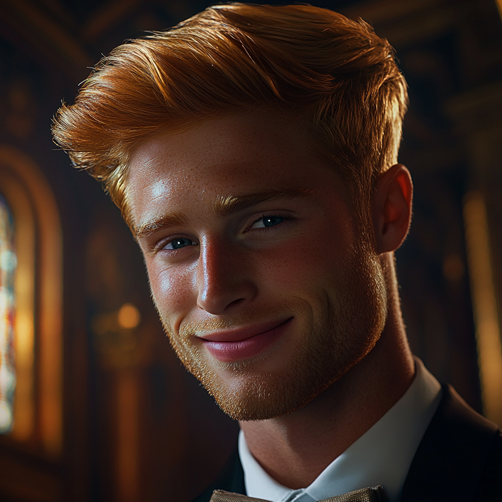 A groom smiling | Source: no source