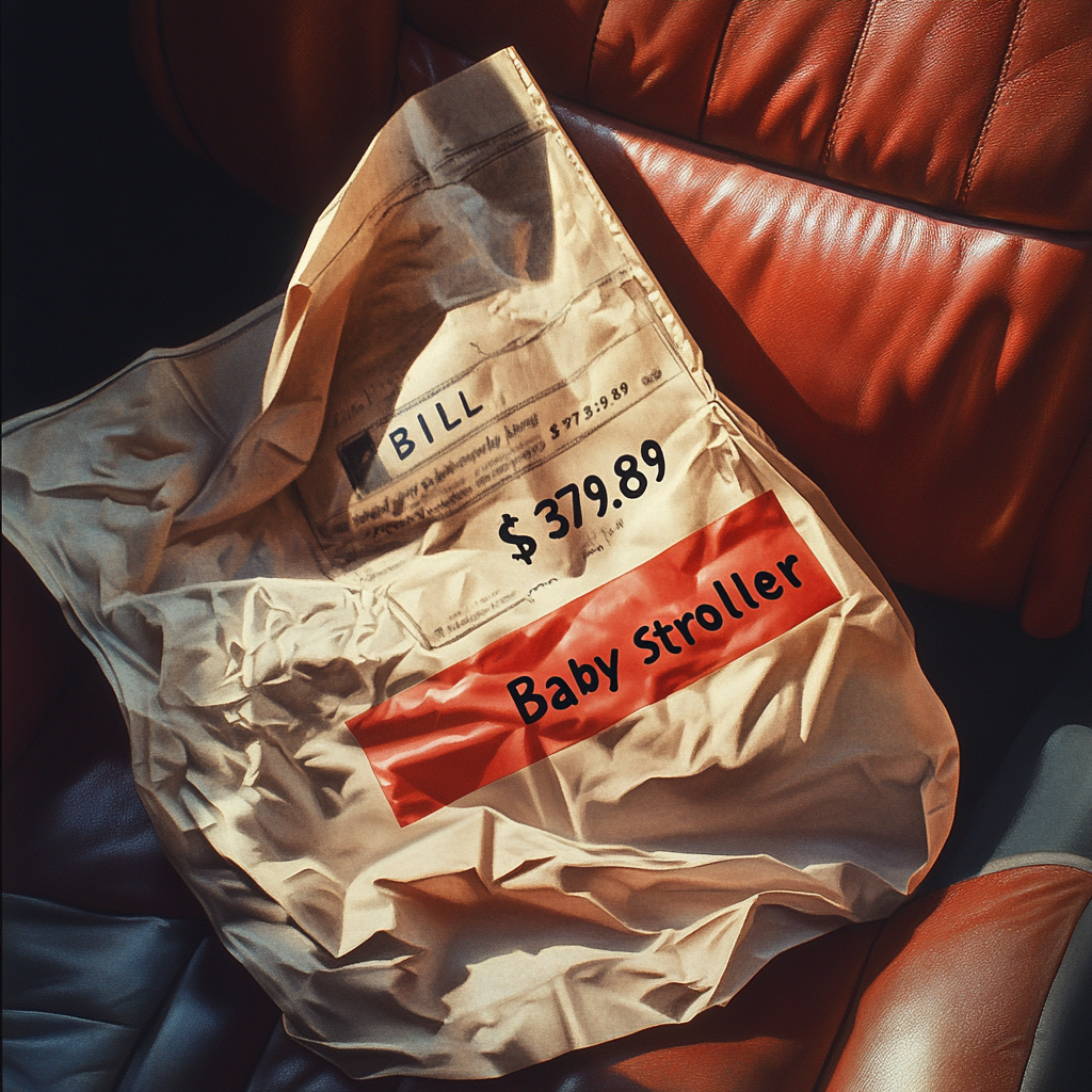 A crumpled receipt | Source: No source