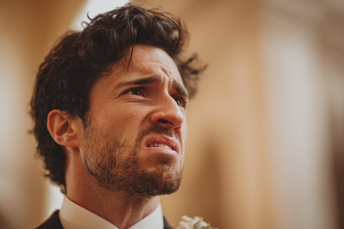 A man sneering in disgust | Source: No source