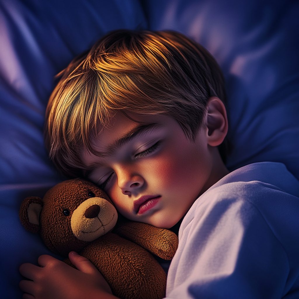 A boy fast asleep | Source: no source