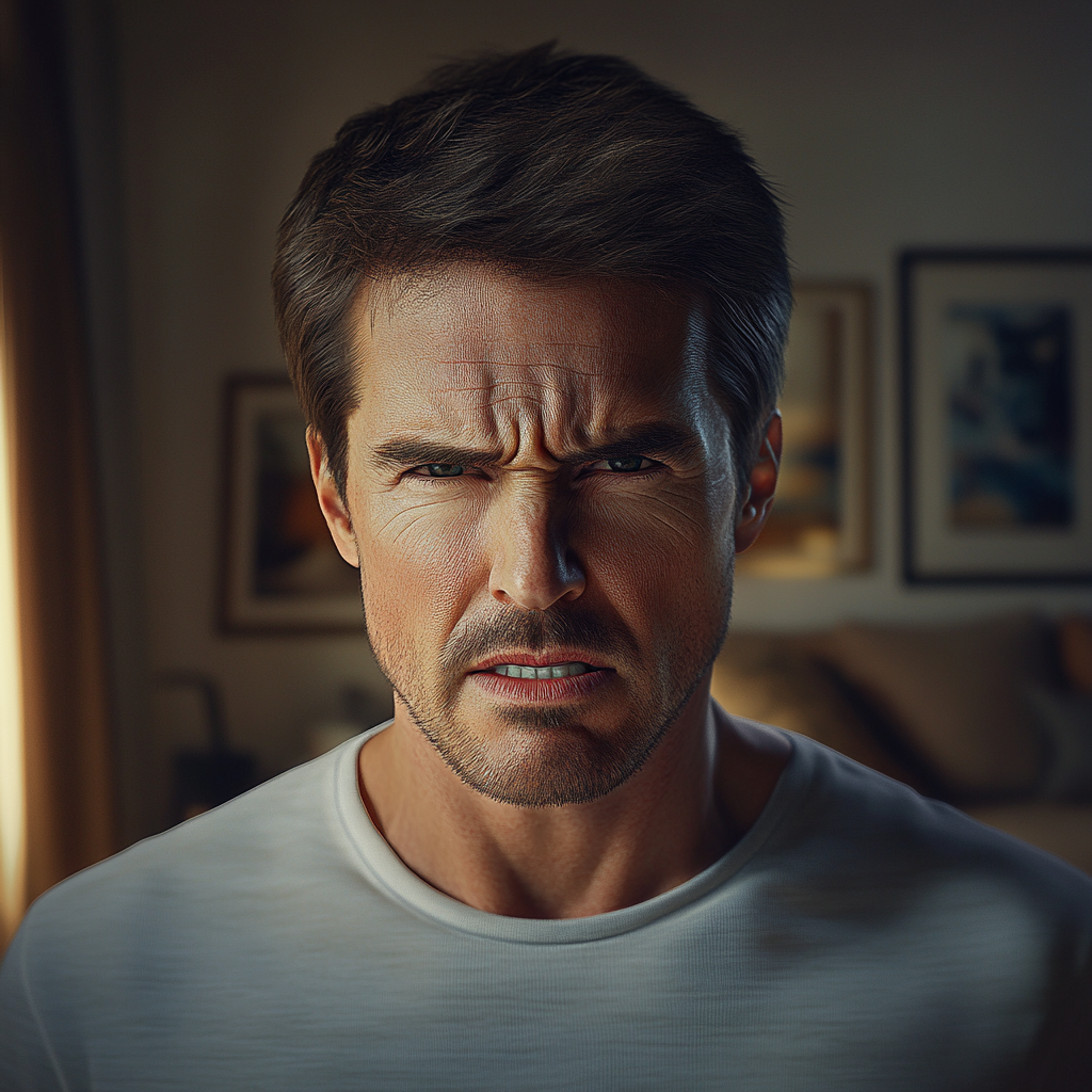 A man frowning | Source: No source