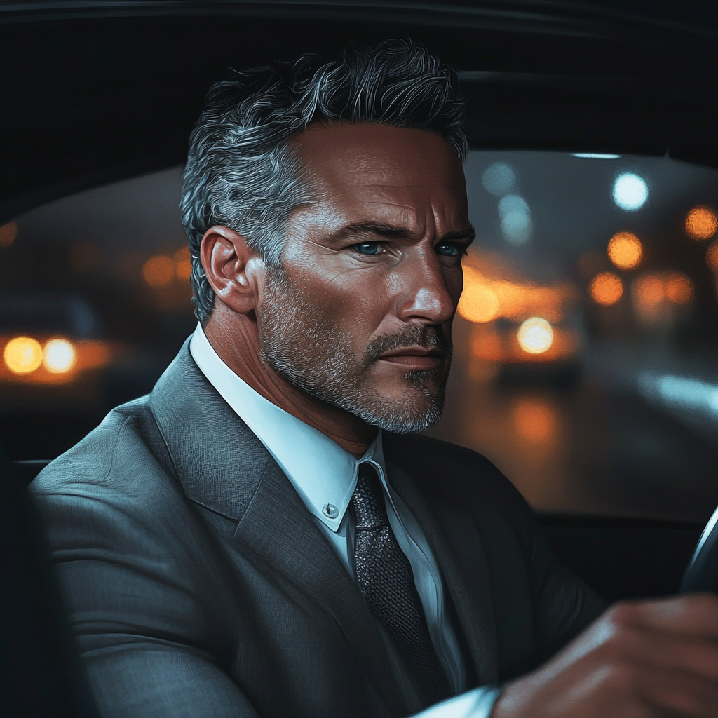 A man driving a car | Source: no source