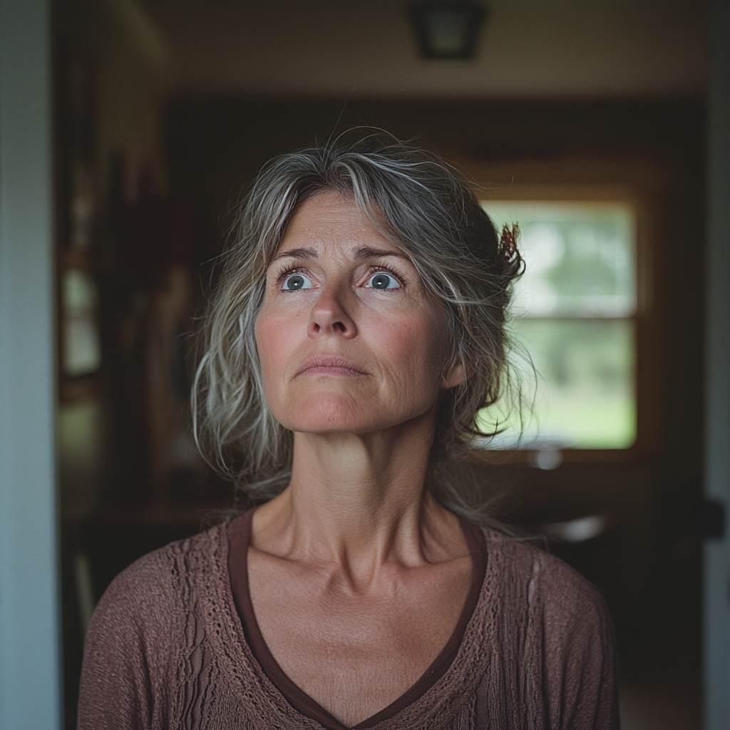 A distressed woman | Source: No source