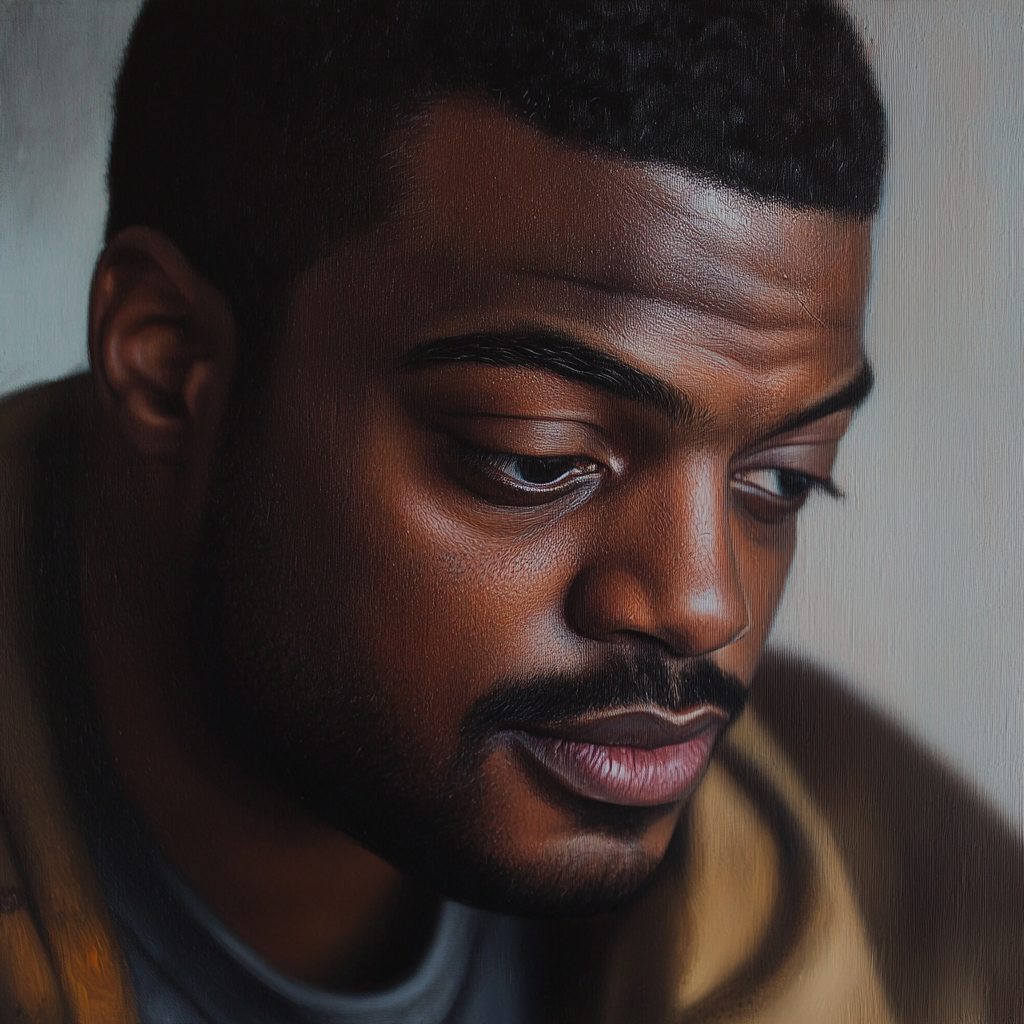 A man looking down | Source: no source
