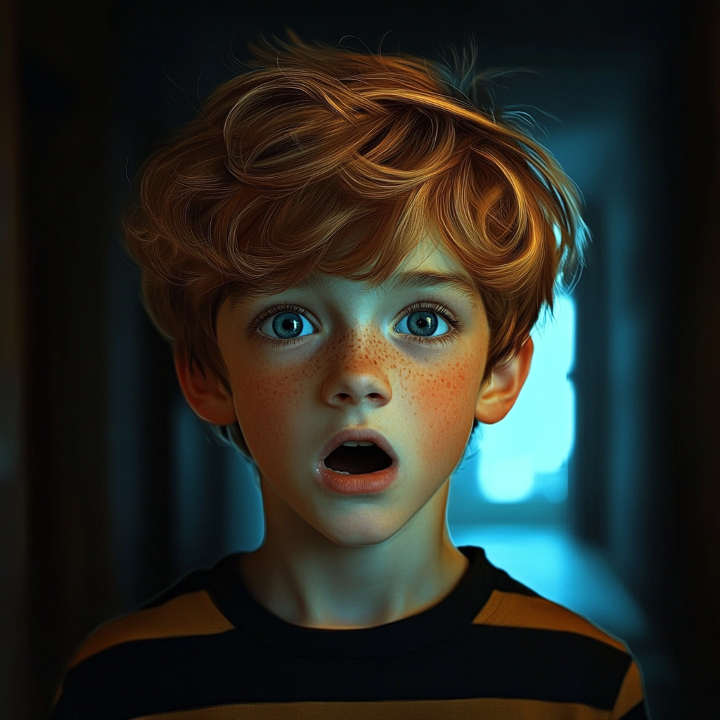 A shocked boy | Source: no source