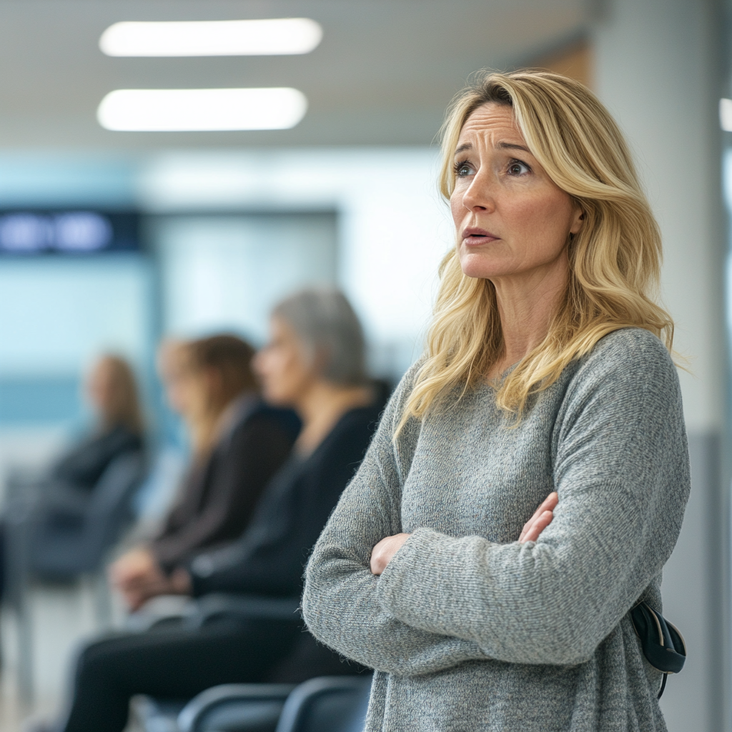A worried woman | Source: No source