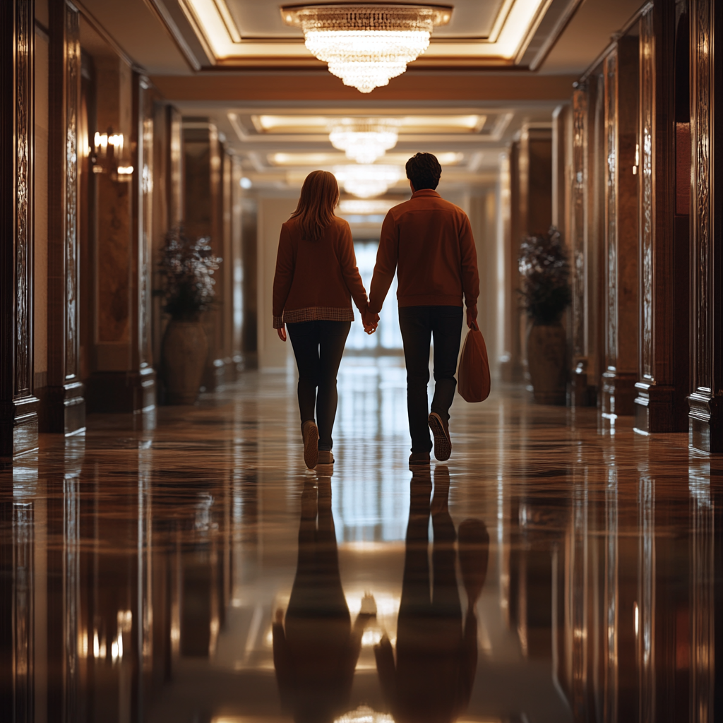 A couple walking together | Source: no source