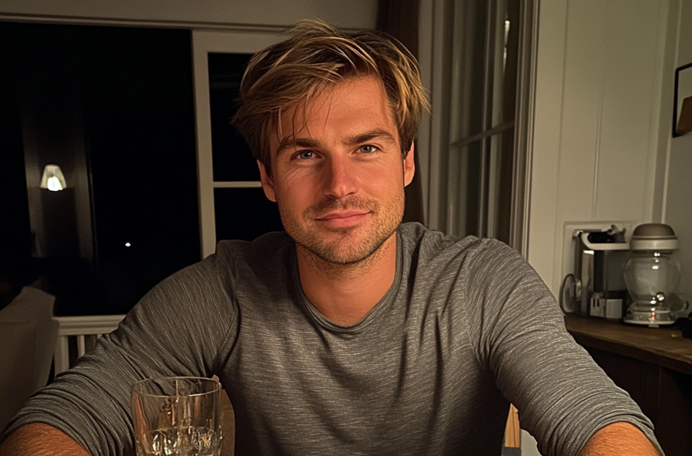 A man sitting at a table | Source: No source