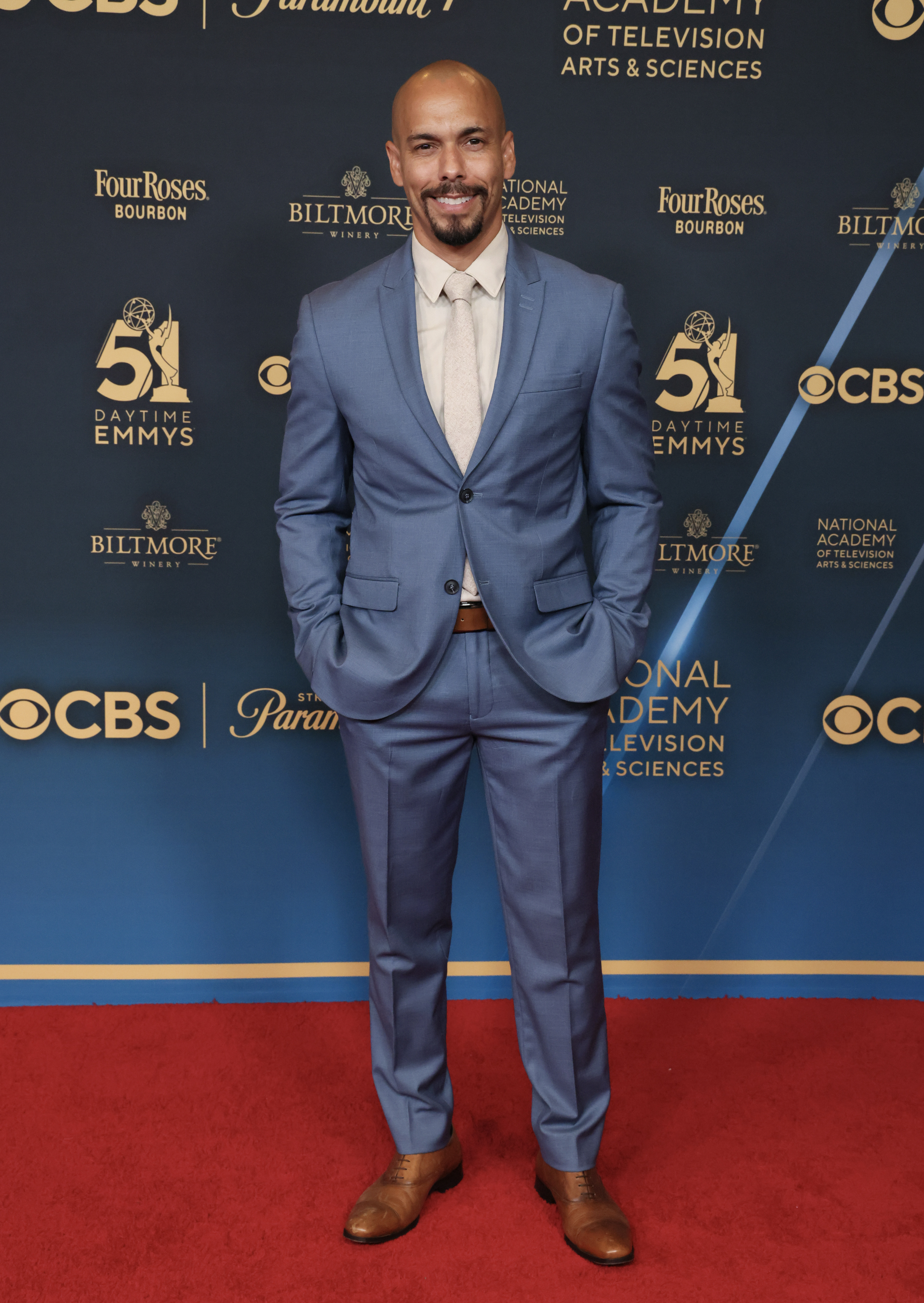 Bryton James attends the 51st annual Daytime Emmys Awards on June 7, 2024 | Source: Getty Images