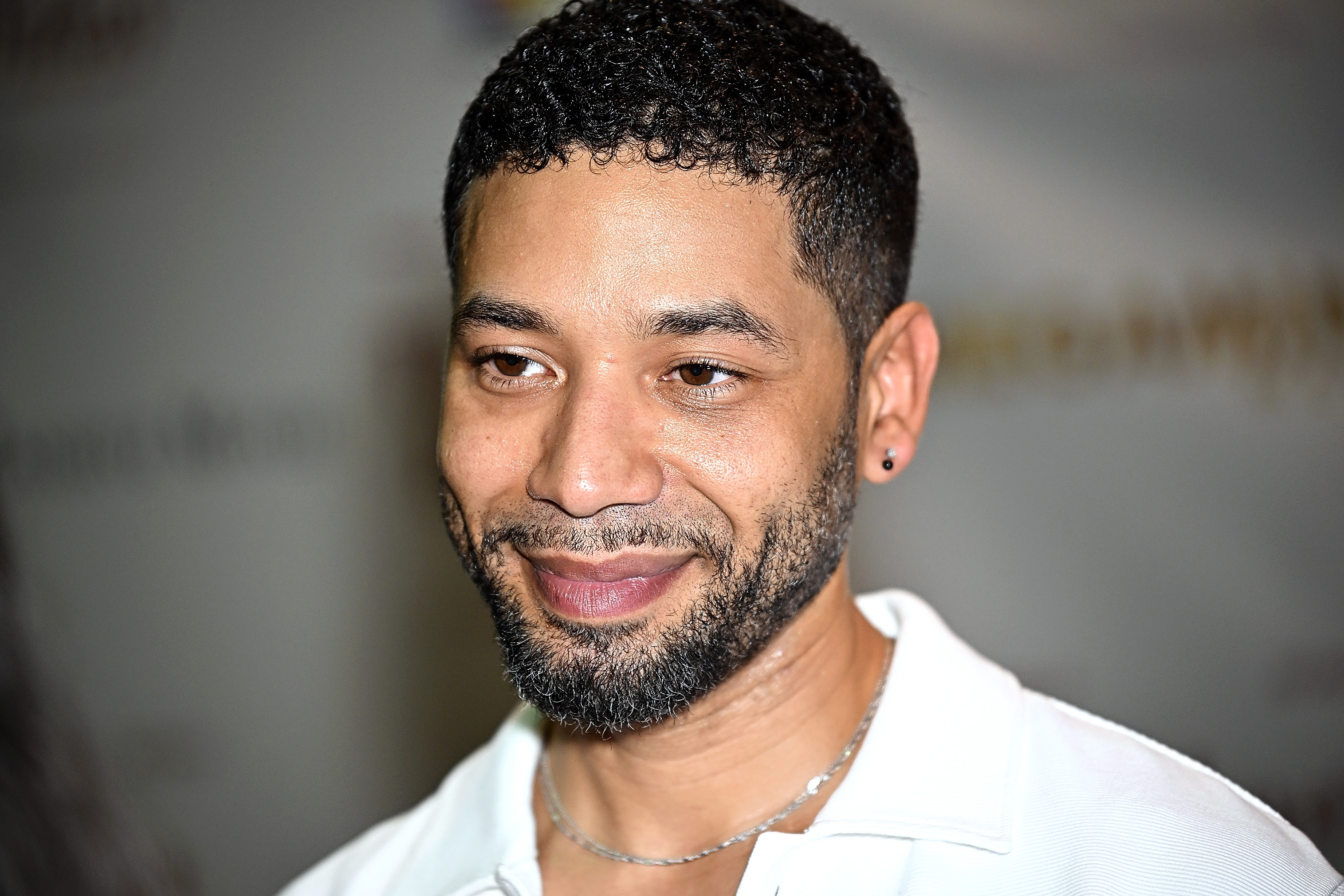 Jussie Smollett attends "The Lost Holliday" New York screening in New York City  on September 25, 2024. | Source: Getty Images