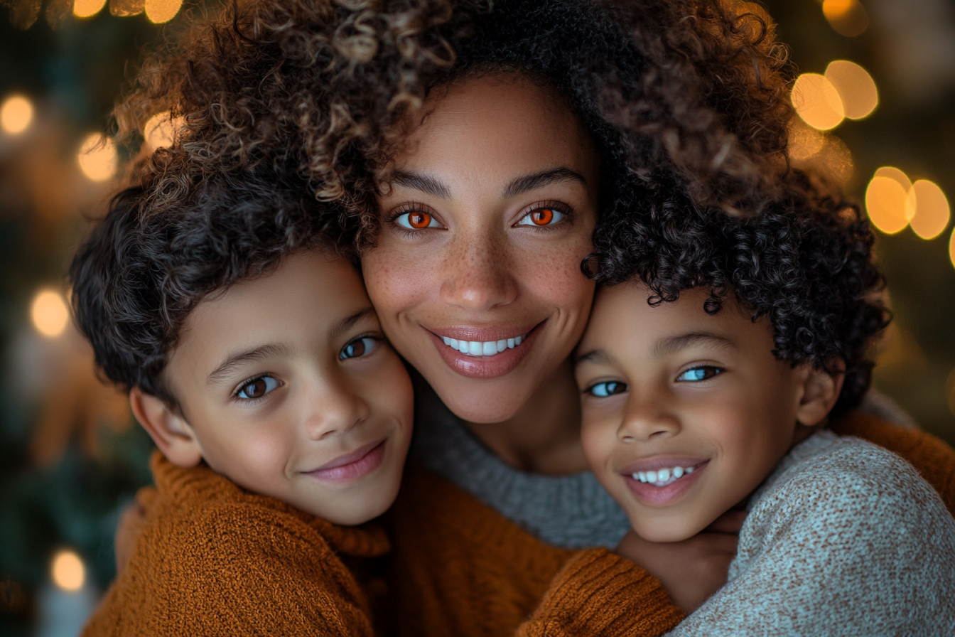 A mother and her sons | Source: no source