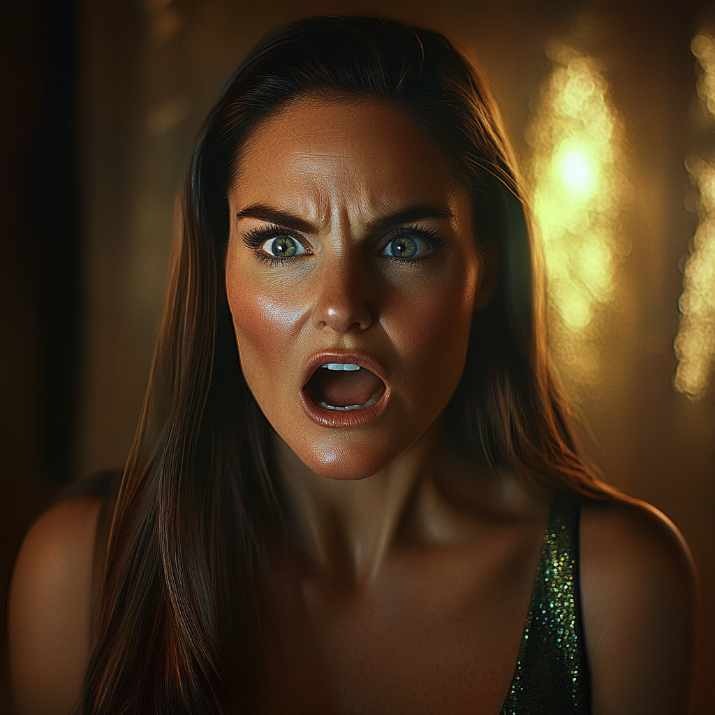 A stunned woman | Source: no source