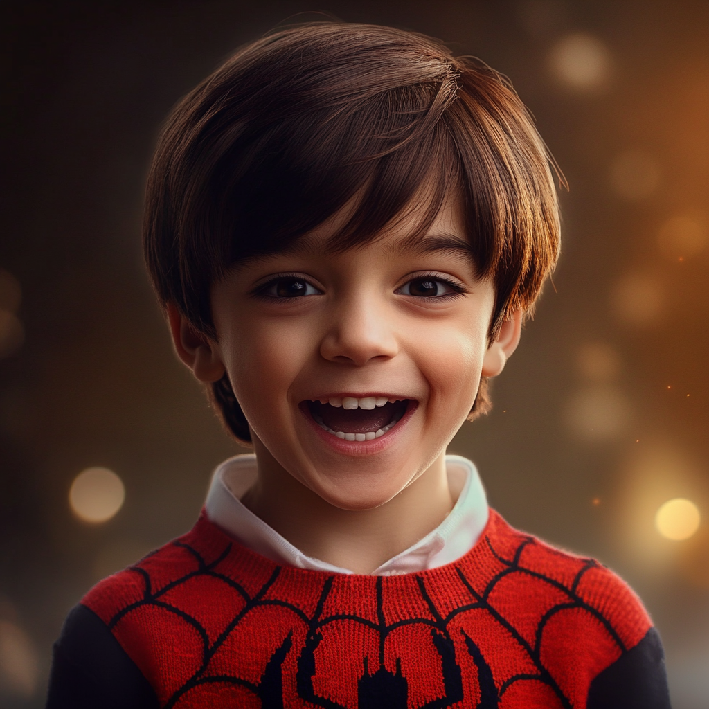 A boy dressed in a superhero outfit | Source: no source