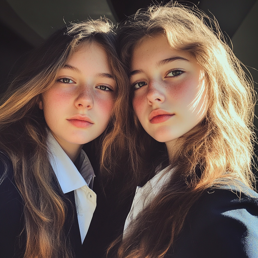 Two high school girls | Source: no source