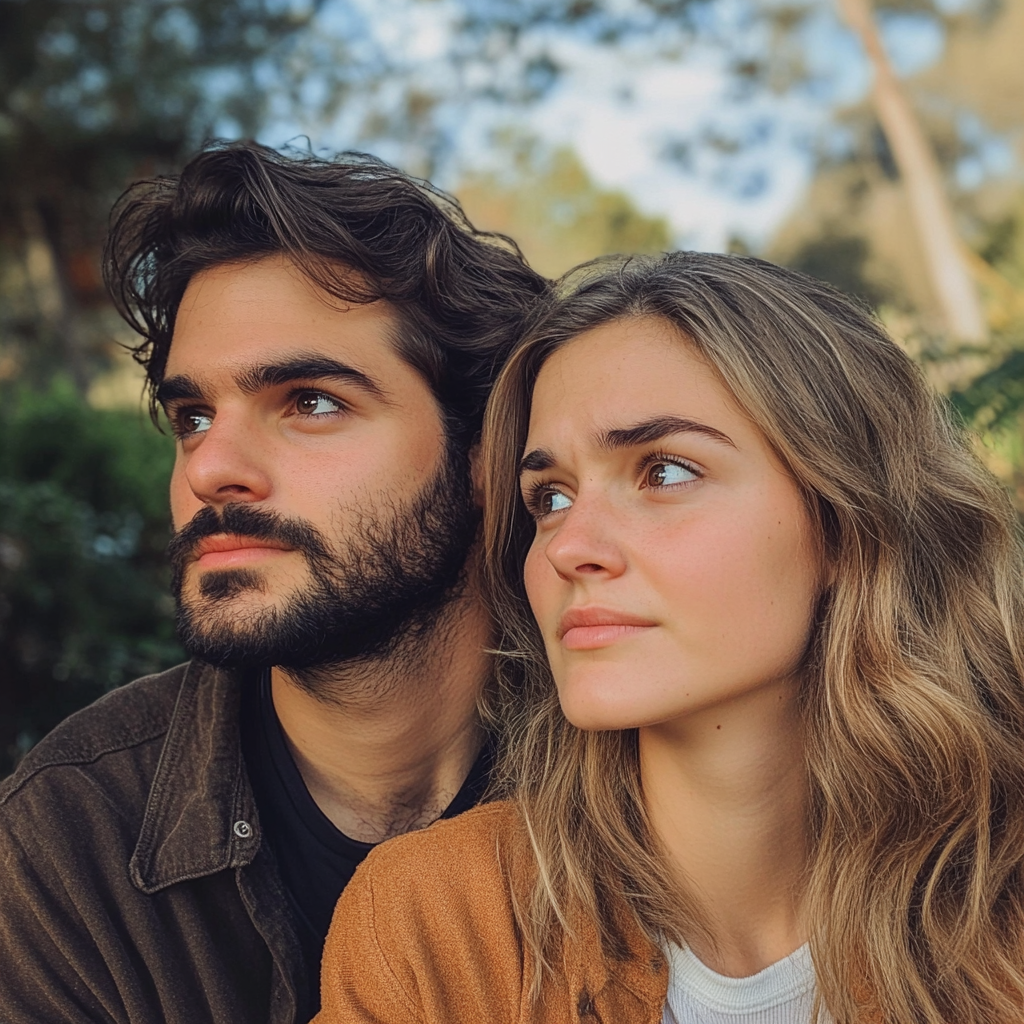 A close up of a young couple | Source: no source