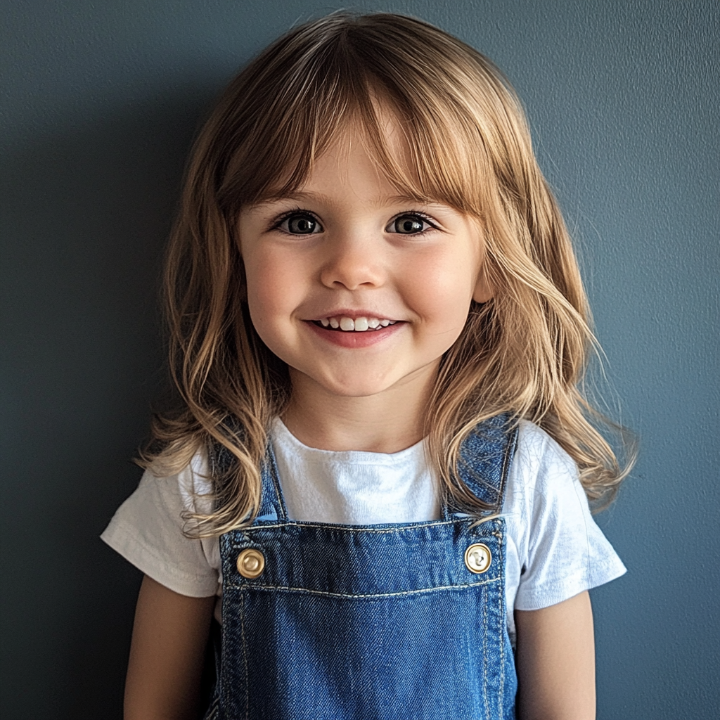 A smiling little girl | Source: No source