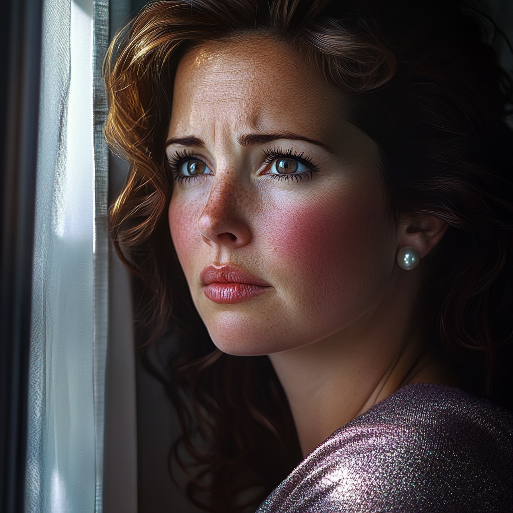 A shaken woman | Source: no source
