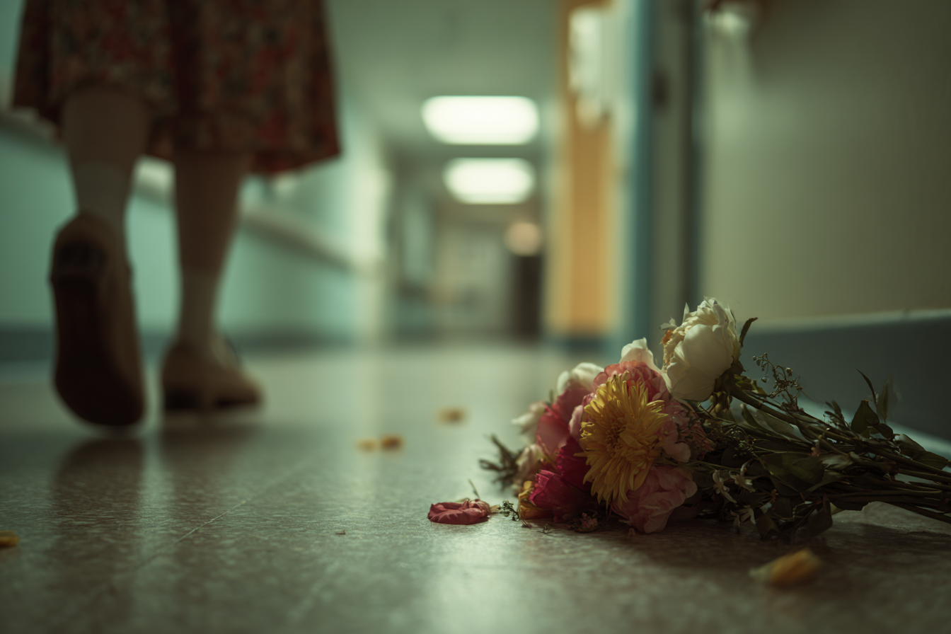 A woman walking away | Source: no source