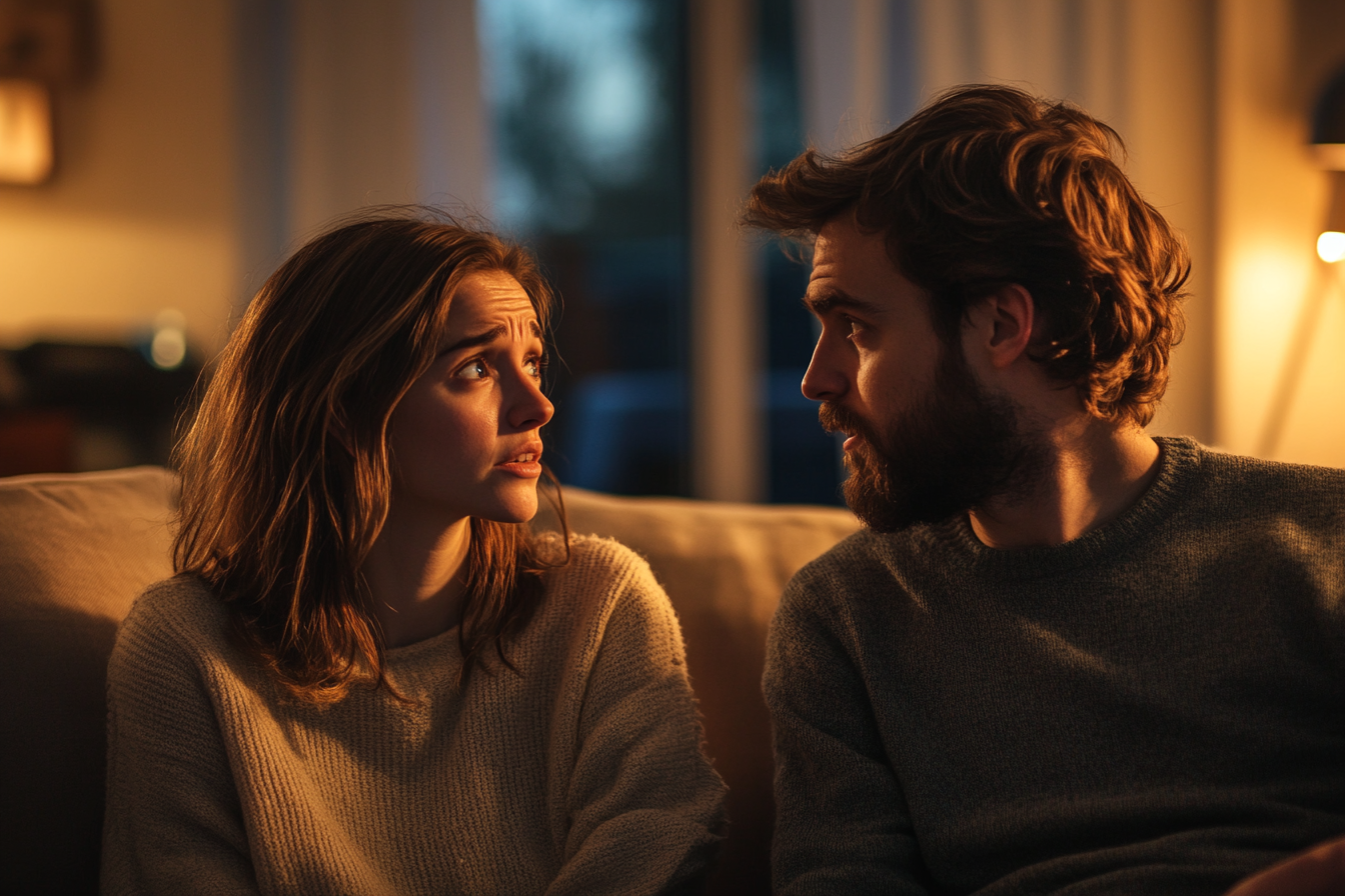 A couple having a serious conversation | Source: no source