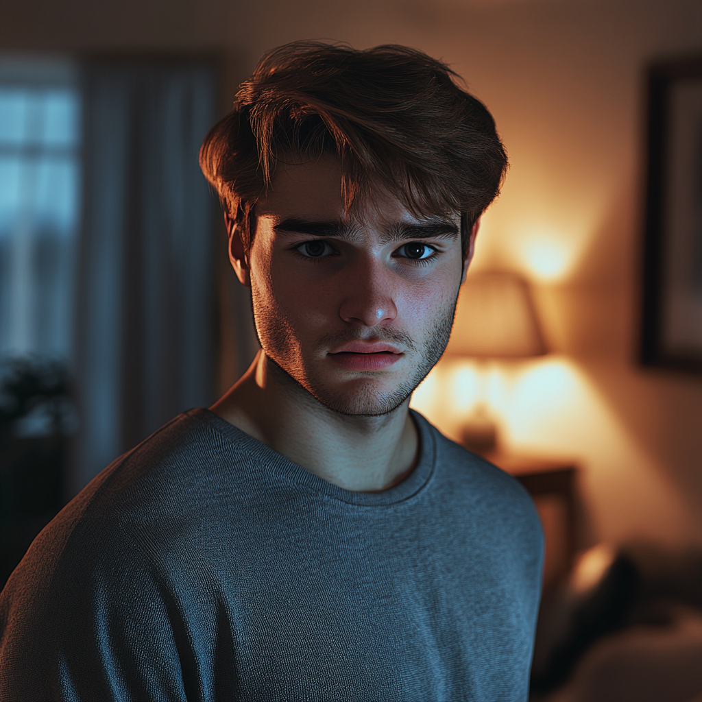 A man looking straight ahead | Source: No source