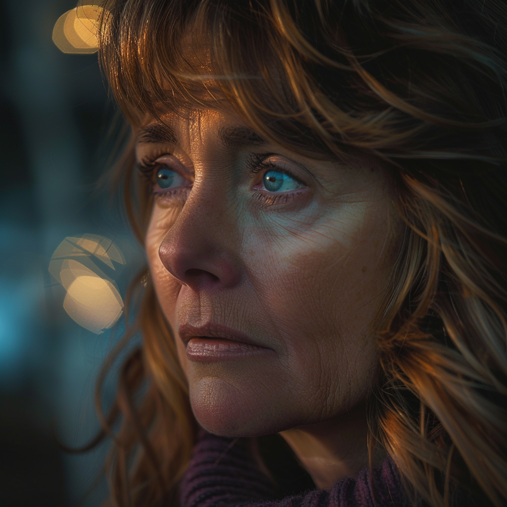 A woman with a sad look on her face | Source: No source