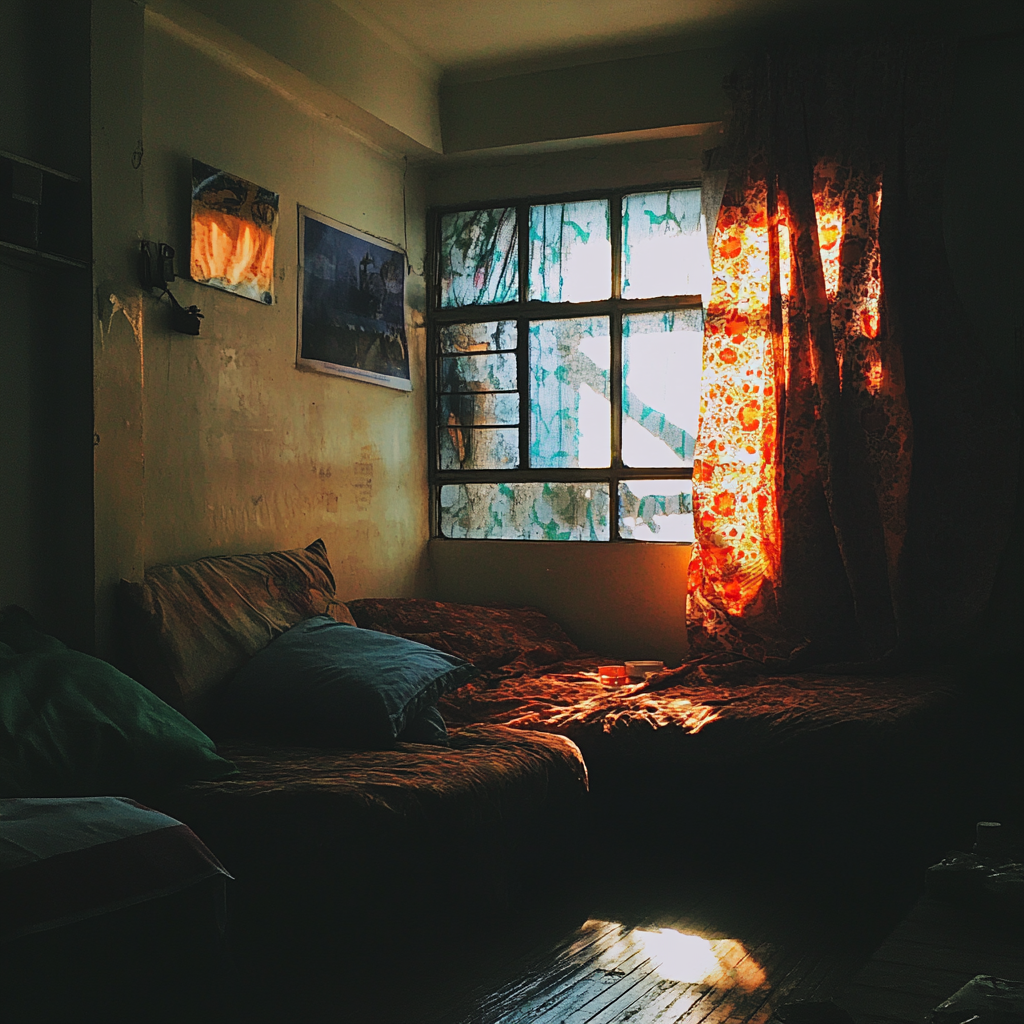 The interior of a shelter | Source: no source