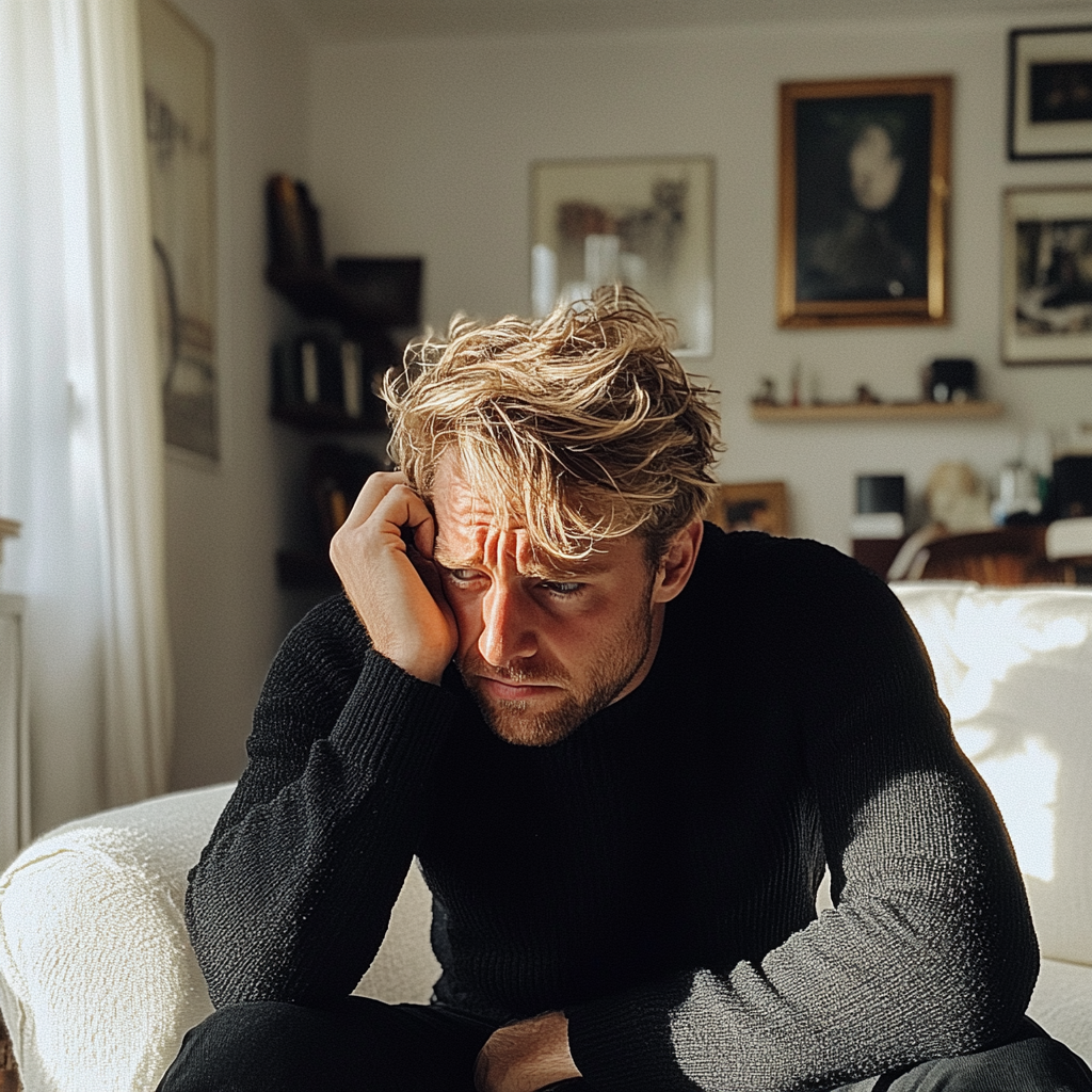 An upset man | Source: no source