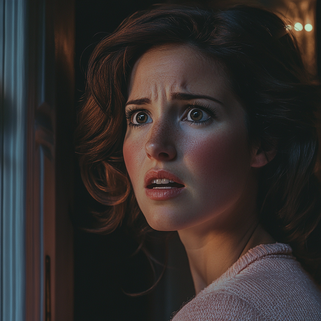 A woman shaken to her core | Source: No source
