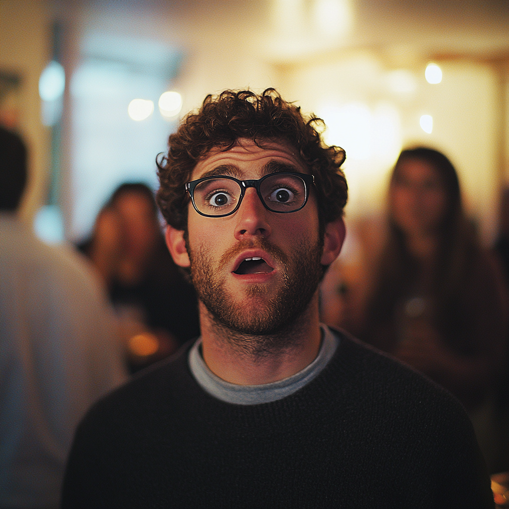 A shocked man | Source: no source