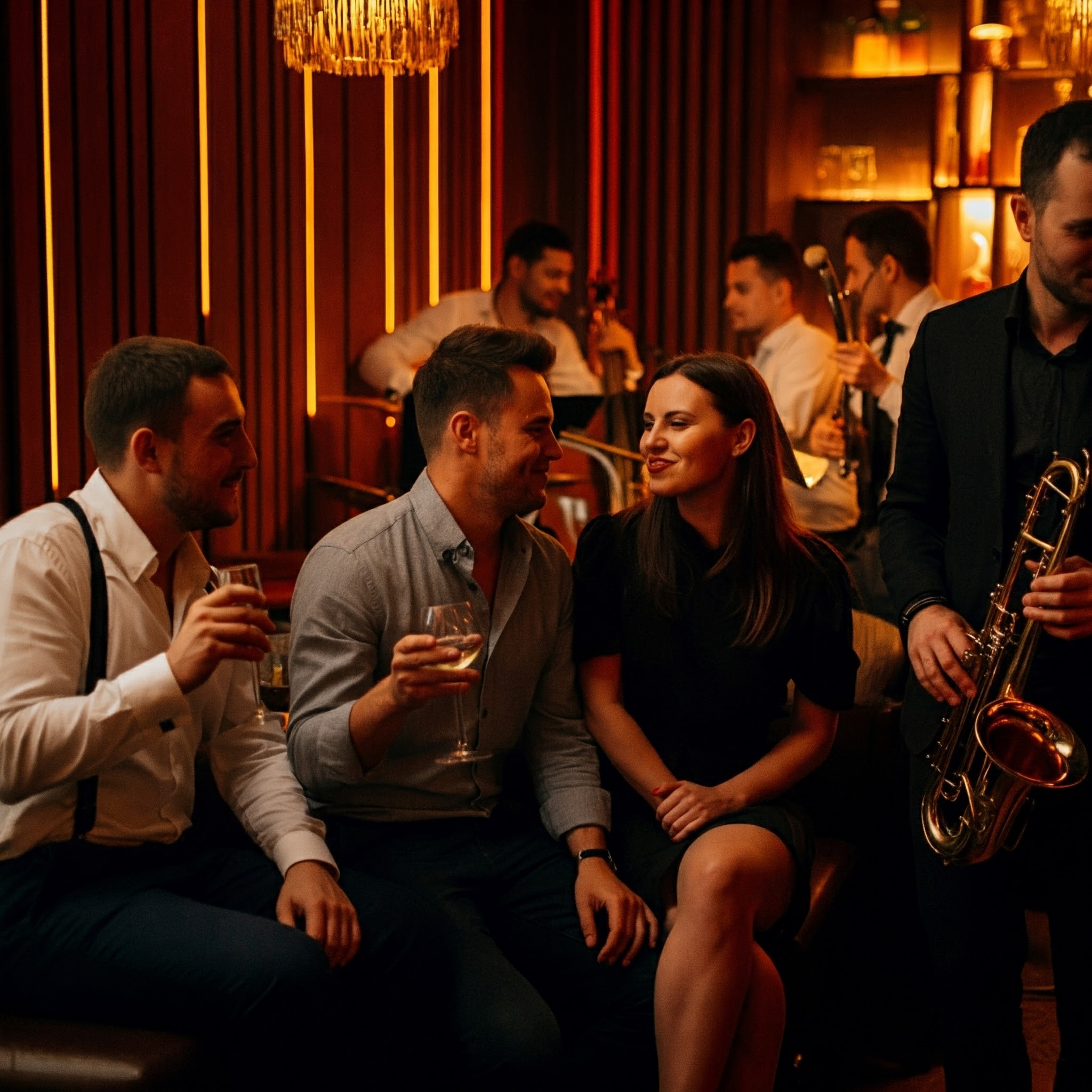 People in a jazz club | Source: No source