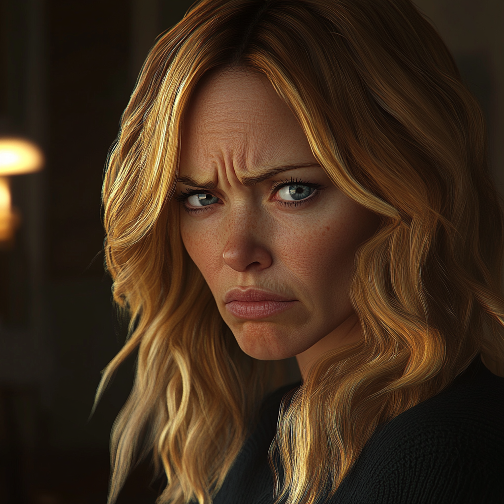 An annoyed woman | Source: no source