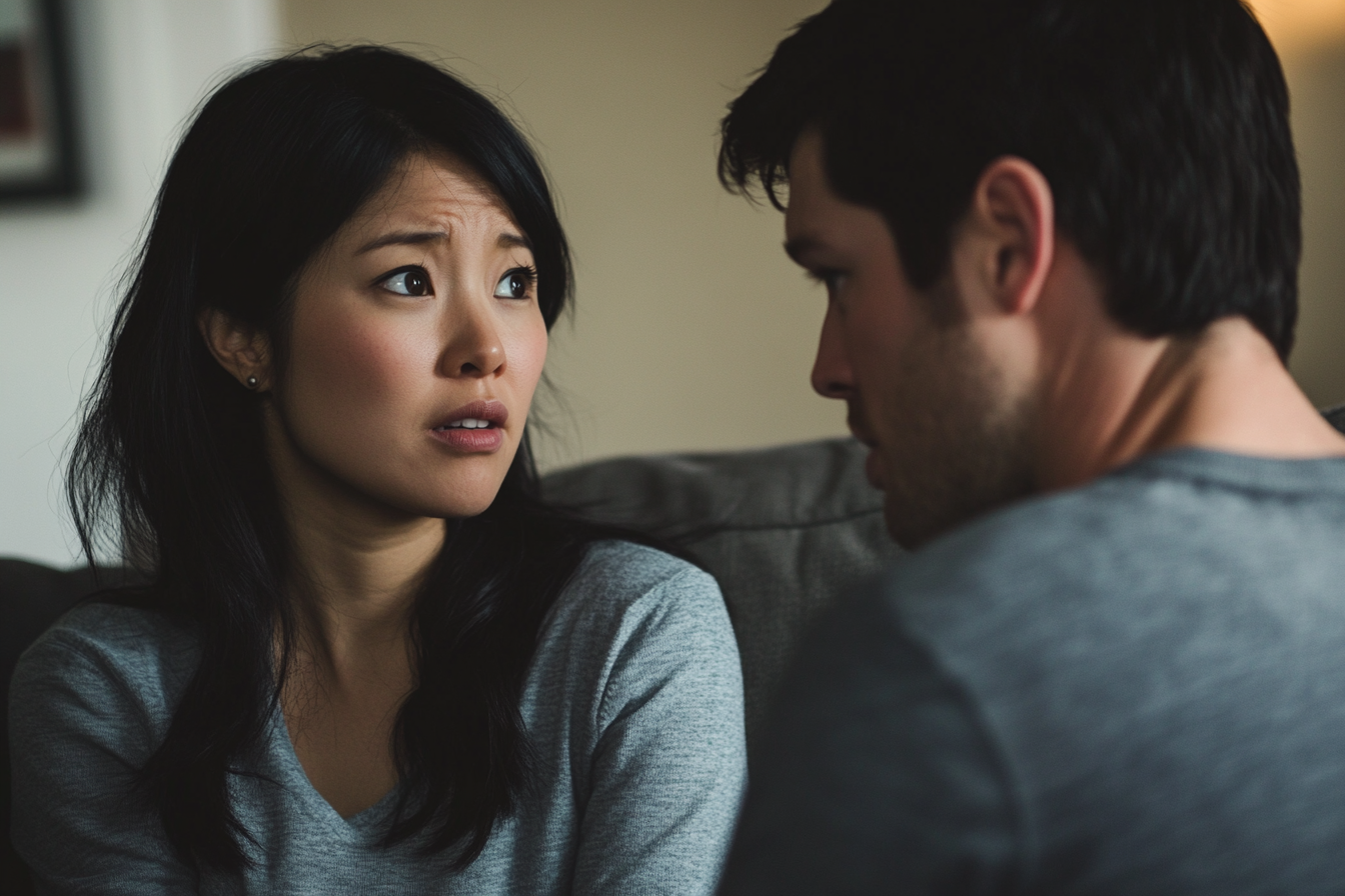 A worried-looking woman | Source: No source