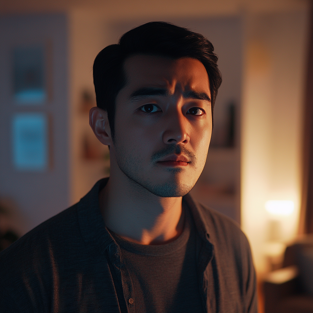A man standing in his house | Source: No source