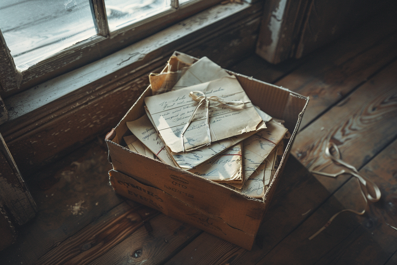 A box of letters | Source: No source