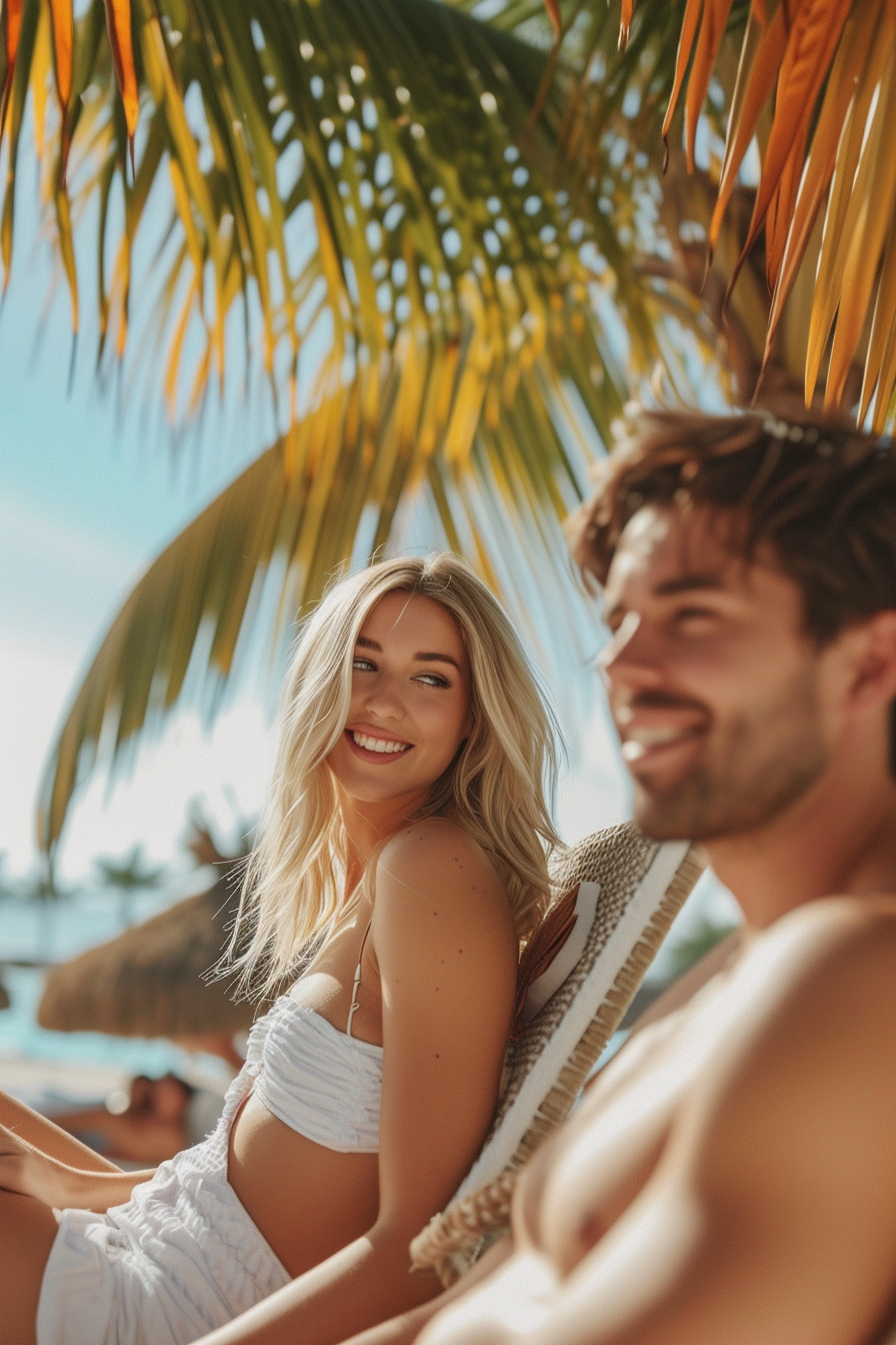 A couple on vacation | Source: No source