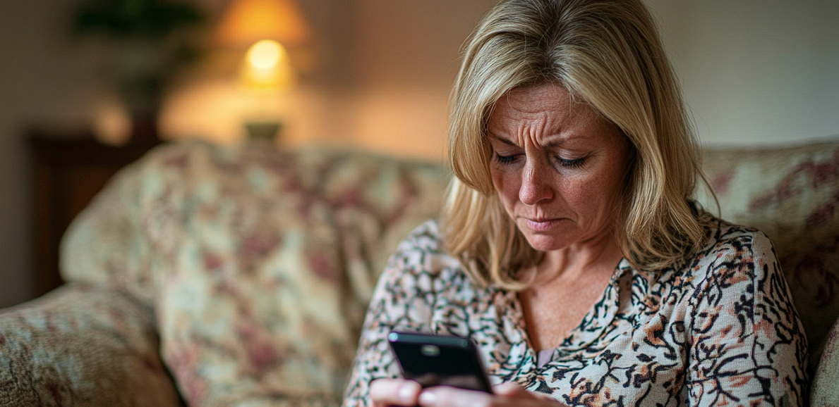 A woman scrolling on her phone | Source: No source