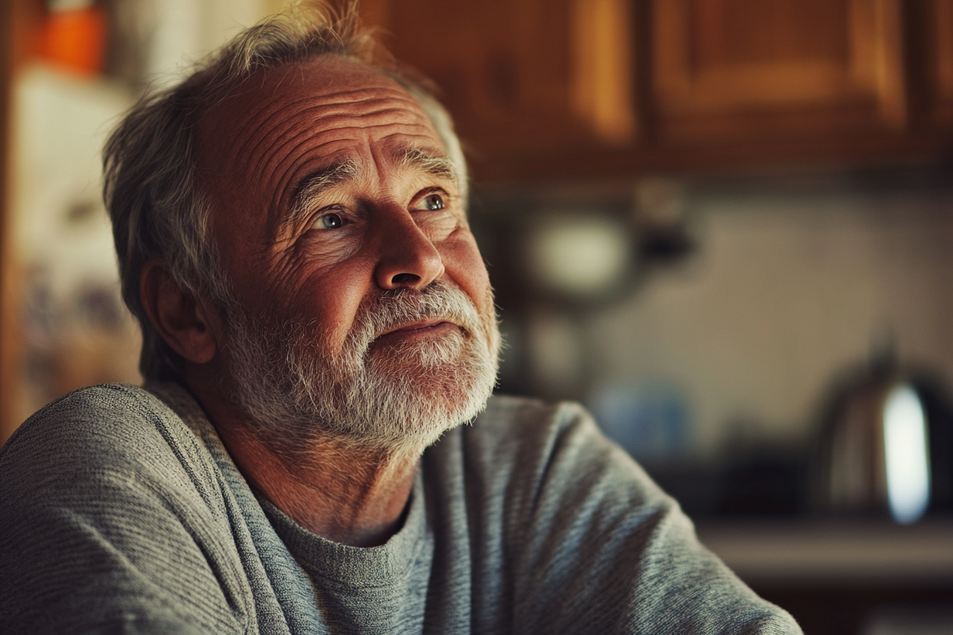 A thoughtful man | Source: No source
