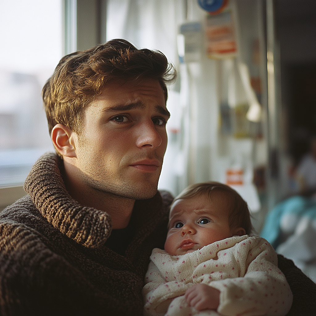 An uncertain man at the hospital | Source: No source