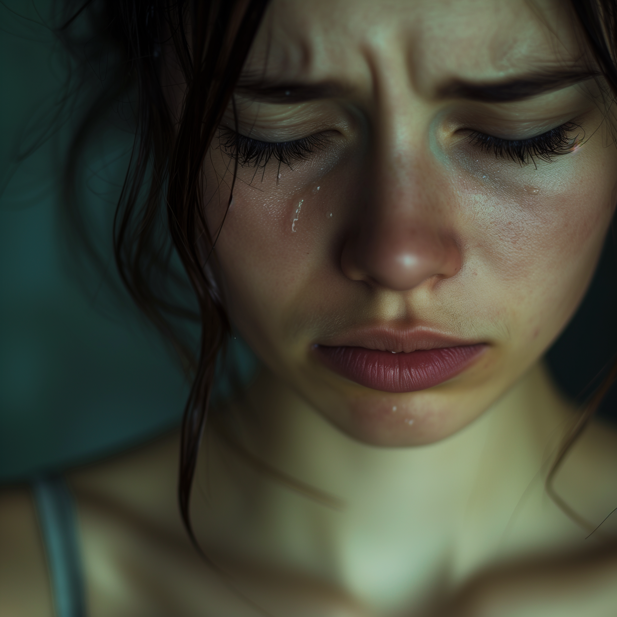 An upset young woman | Source: No source
