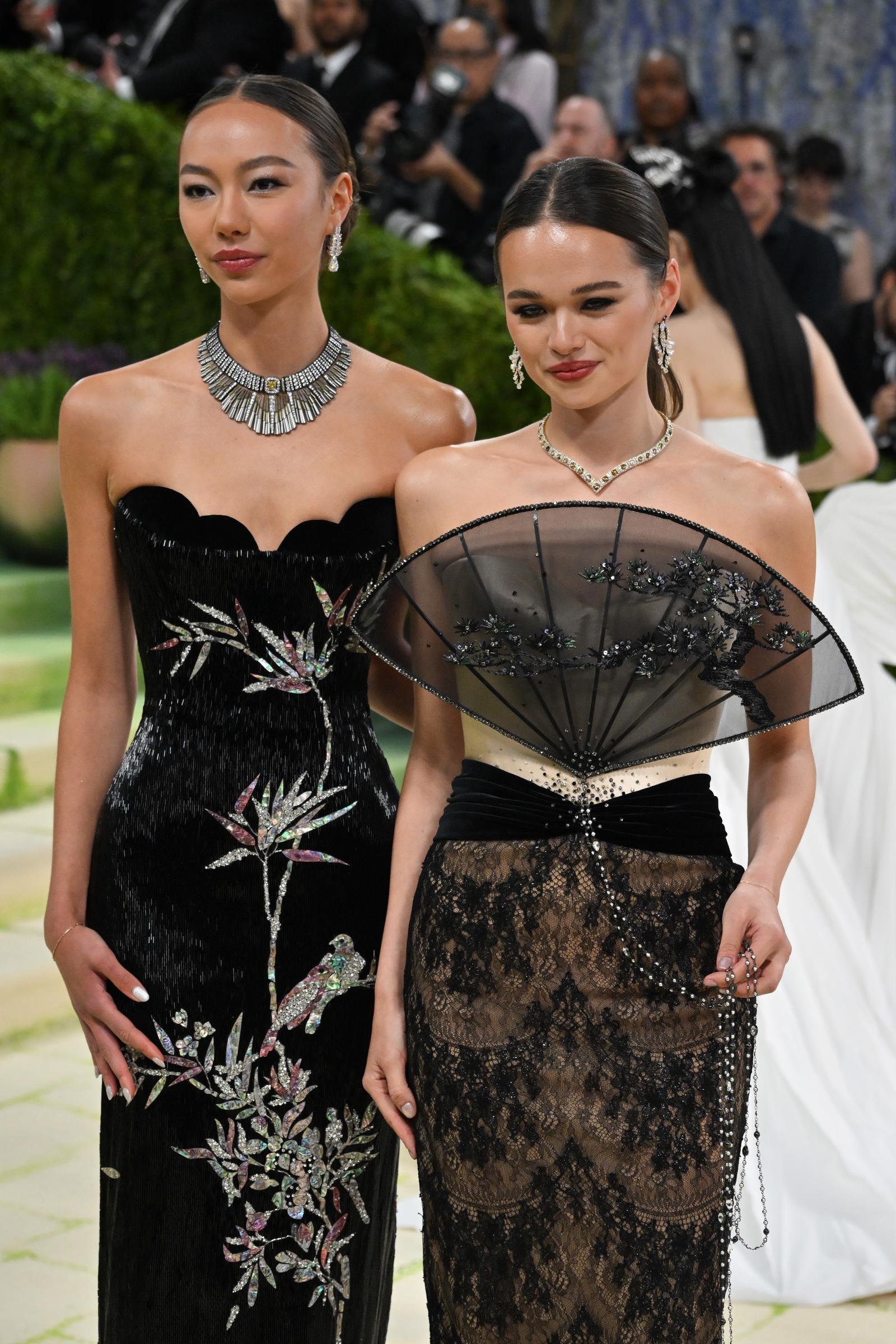 Chloe Murdoch and Grace Murdoch at The 2026 Met Gala Celebrating "Costume Art" held at The Metropolitan Museum of Art on May 4, 2026 in New York, New York | Source: Getty Images