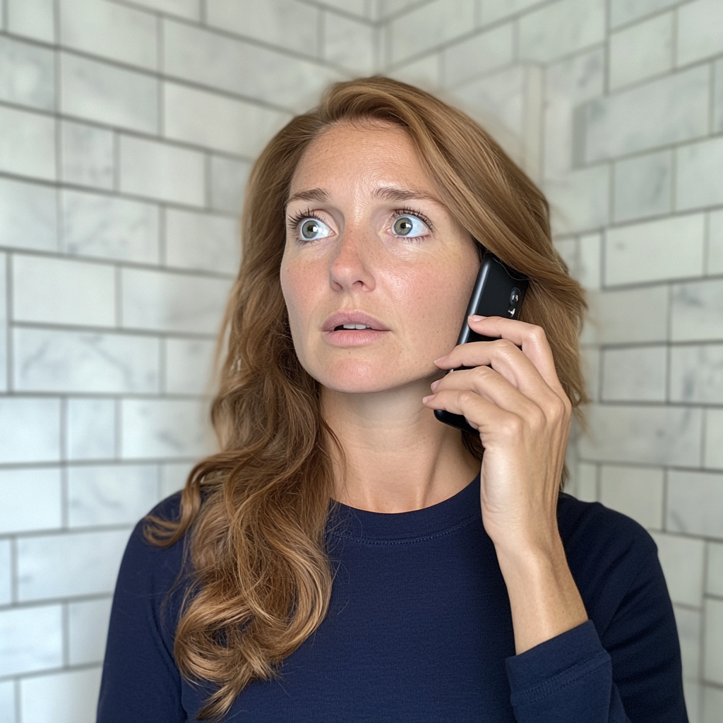 A woman talking on the phone | Source: No source