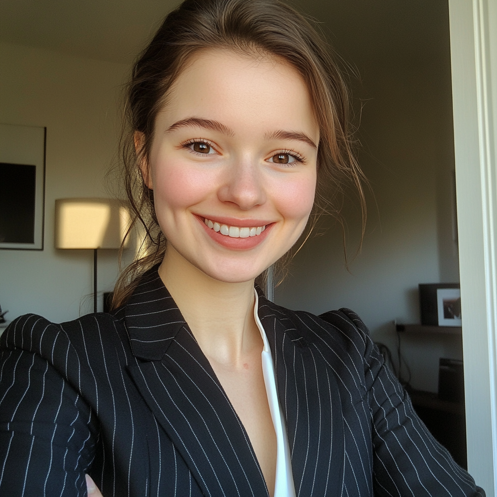 A smiling young woman | Source: No source