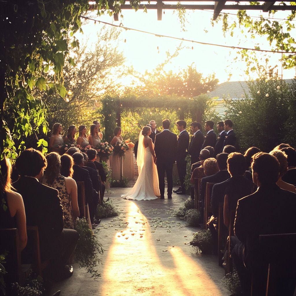An intimate wedding | Source: No source
