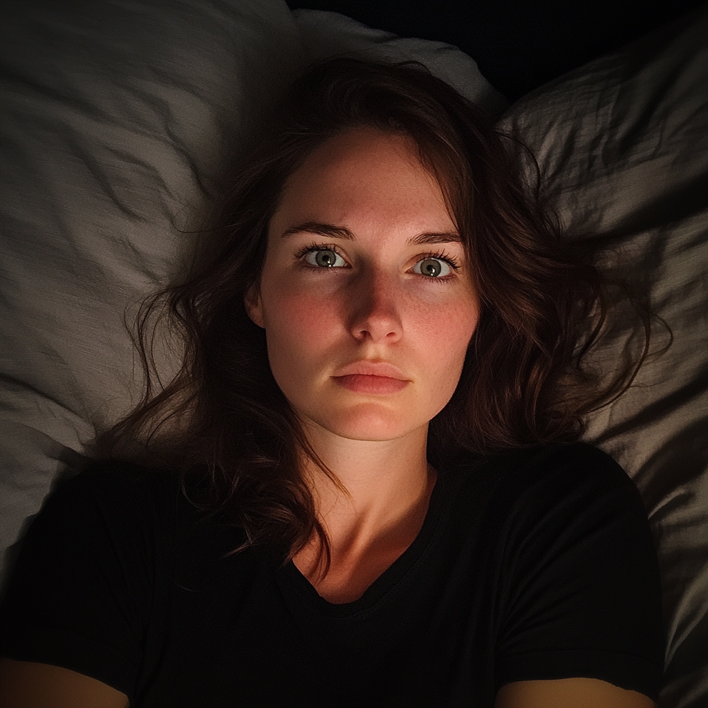 A woman laying in her bed | Source: No source