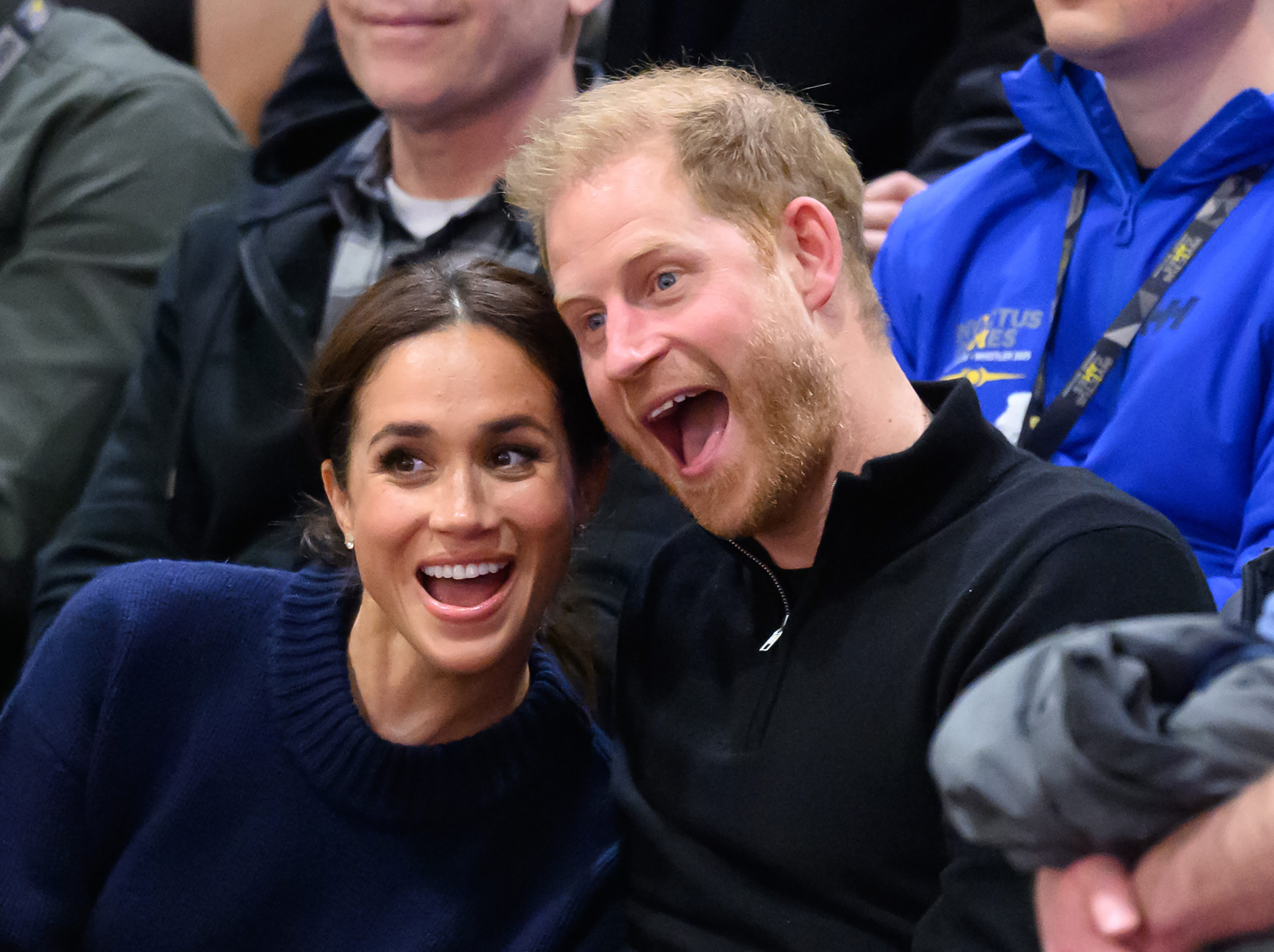 Meghan Markle and Prince Harry attend the 2025 Invictus Games at the Vancouver Convention Centre on February 9, 2025 in Vancouver, British Columbia. | Source: Getty Images